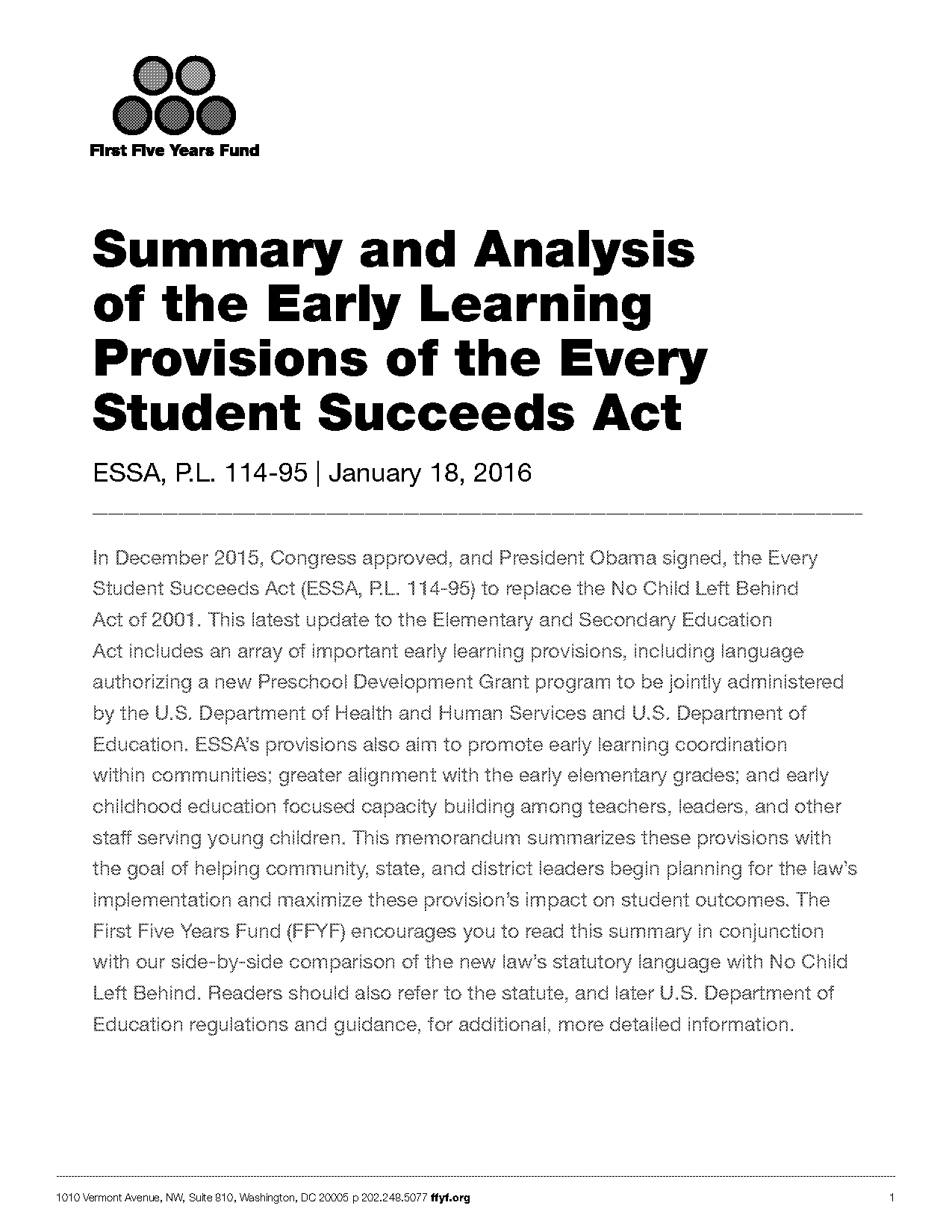 every students succeeds act summary